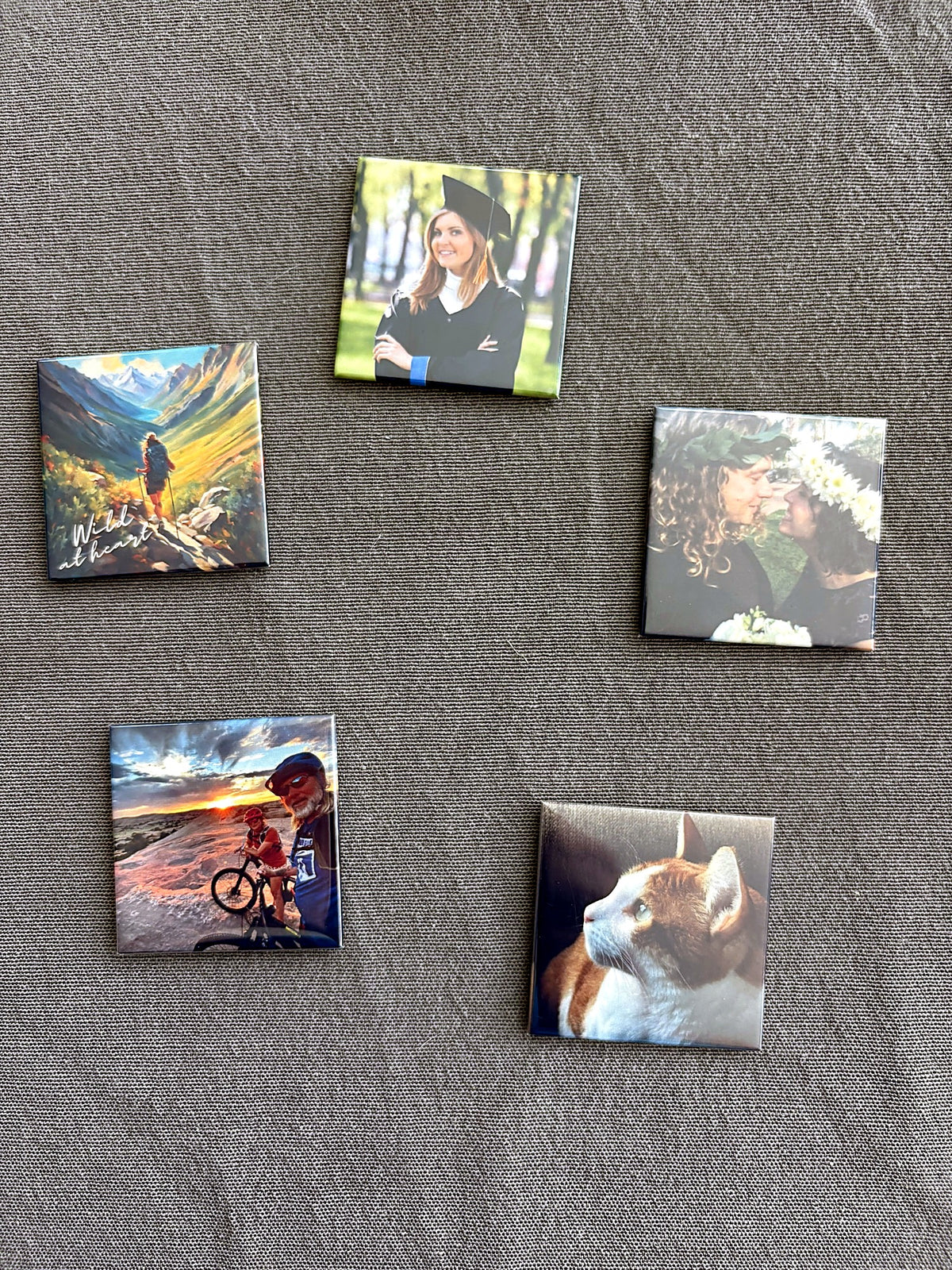 Custom Square Photo Magnets
