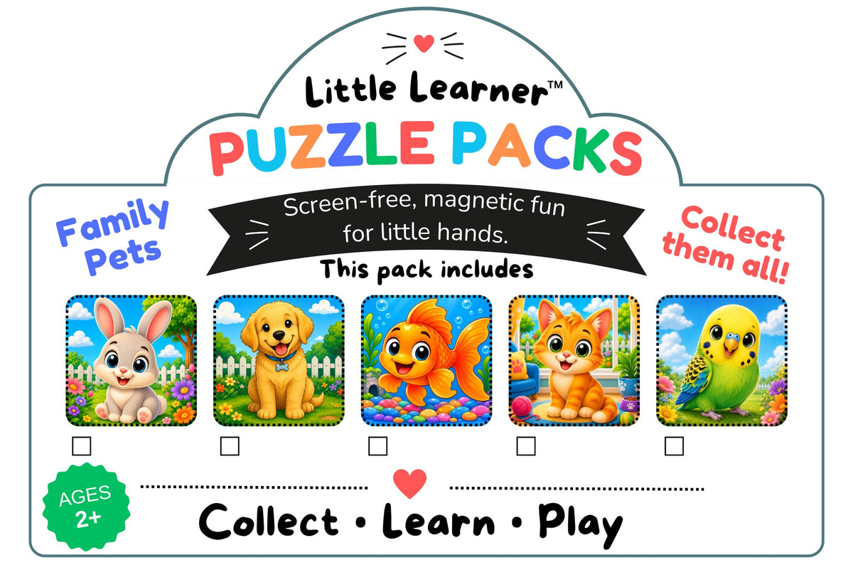 Little Learners™ Family Pets Puzzle