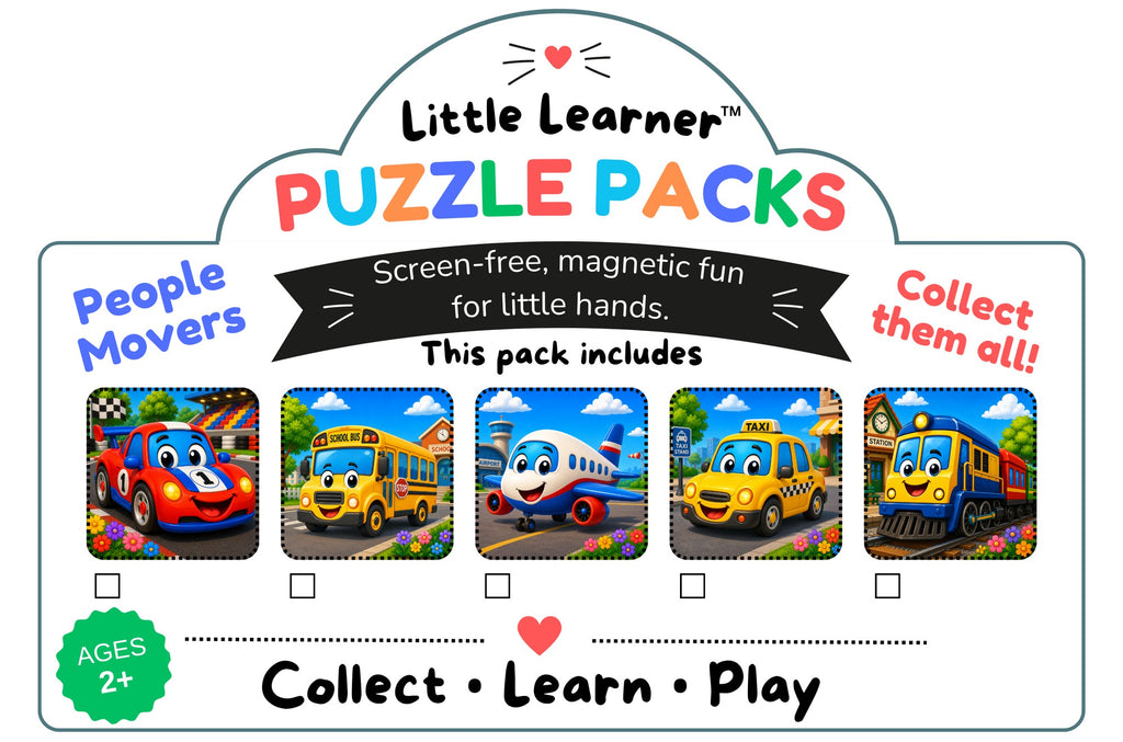 Little Learners™ People Movers Puzzle