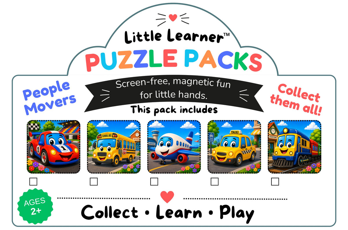 Little Learners™ People Movers Puzzle