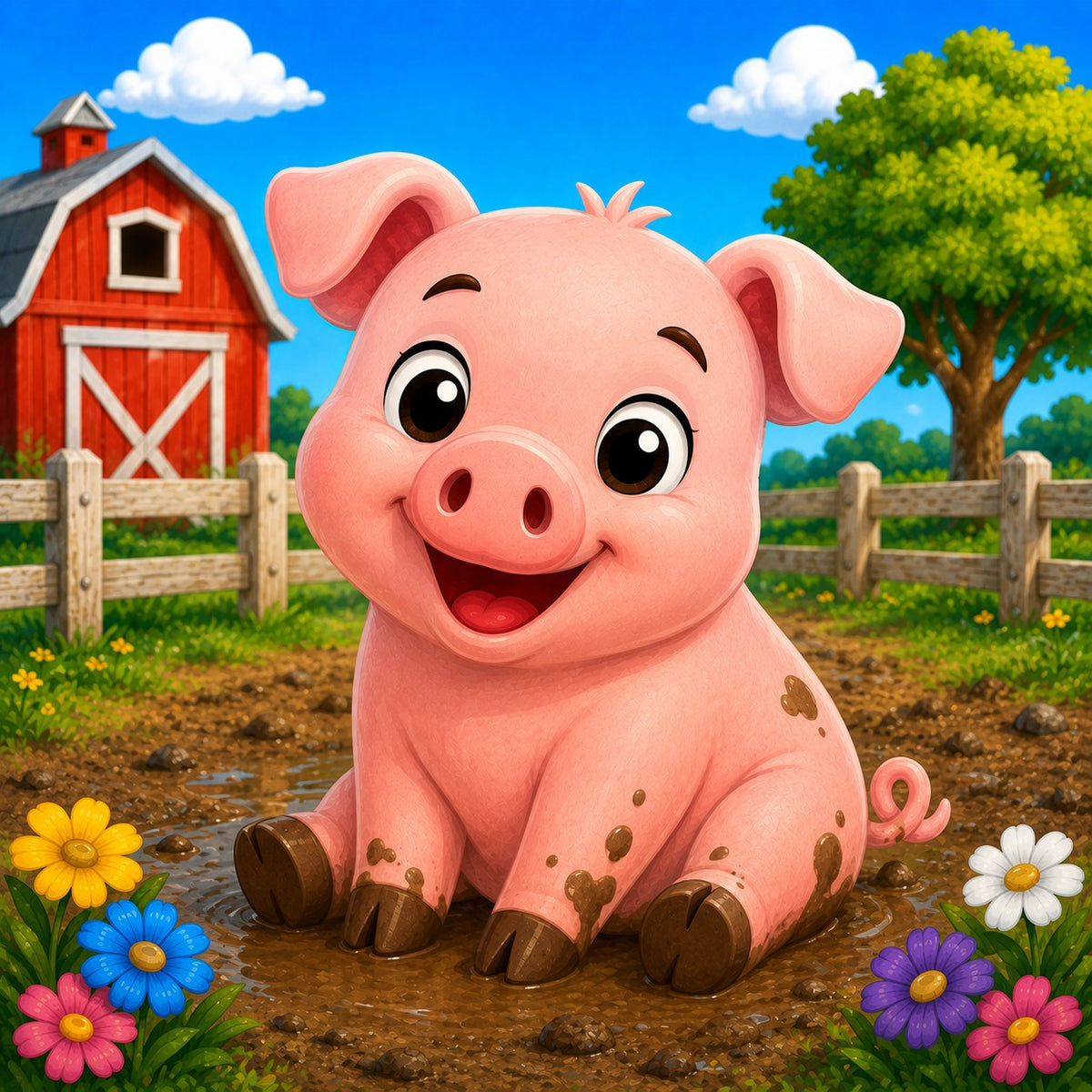 Little Learners™ Down on the Farm Puzzle